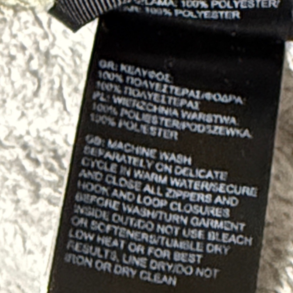 The North Face Women's Light Gray Fleece Jacket - Picture 4 of 12